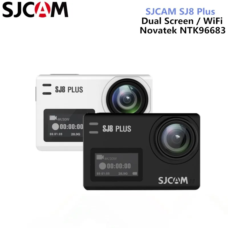 

SJCAM SJ8 Plus Action Camera Native 4K 30fps Dual Screen WiFi Simplified Version Sports Camera DV Remote Control Helmet Camera