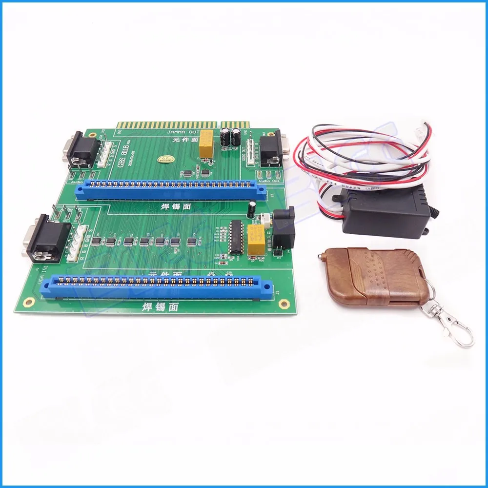 1 шт. аркадная игра PC Board 2 в 1 переключатель управления мульти JAMMA Switcher D5271A Alishow GBS-8118