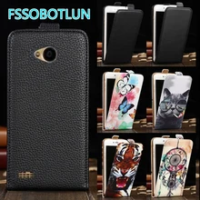 Чехол FSSOBOTLUN для zte Blade GF3 t320, высокое качество, Вертикальный чехол для телефона с рисунком из мультфильма, откидной Чехол из искусственной кожи
