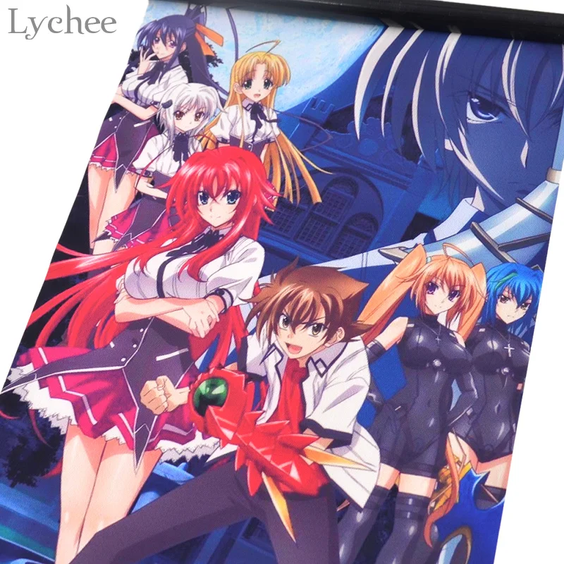 Lychee аниме настенный Свиток Плакат средней школы DXD Rias Gremory холст свиток Живопись Домашний настенный принт Современный художественный декор плакат