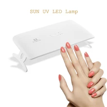 Сушилка для ногтей 15 Светодиодный светильник Складная подставка УФ-лампа без черной кожи Мини Портативная сушка все Гель-лак для ногтей инструменты для дизайна ногтей