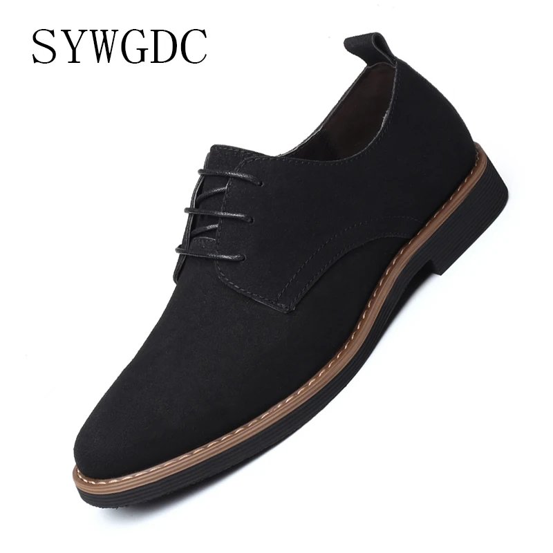 SYWGDC/мужские повседневные замшевые туфли сезон весна-лето Модные Удобные