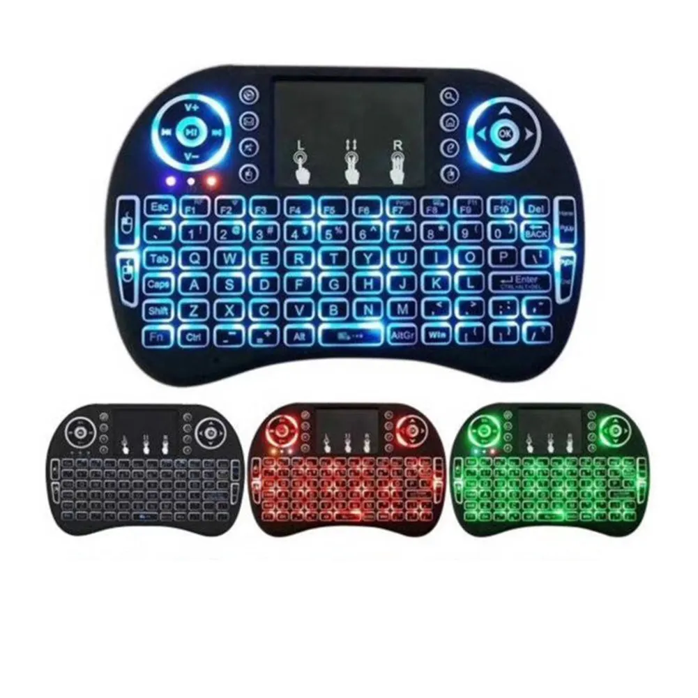 

2.4GHz Wireless i8/i10 Touchpad Mini Keyboard Fly Air Mouse for Android TV PS3/4 XR649