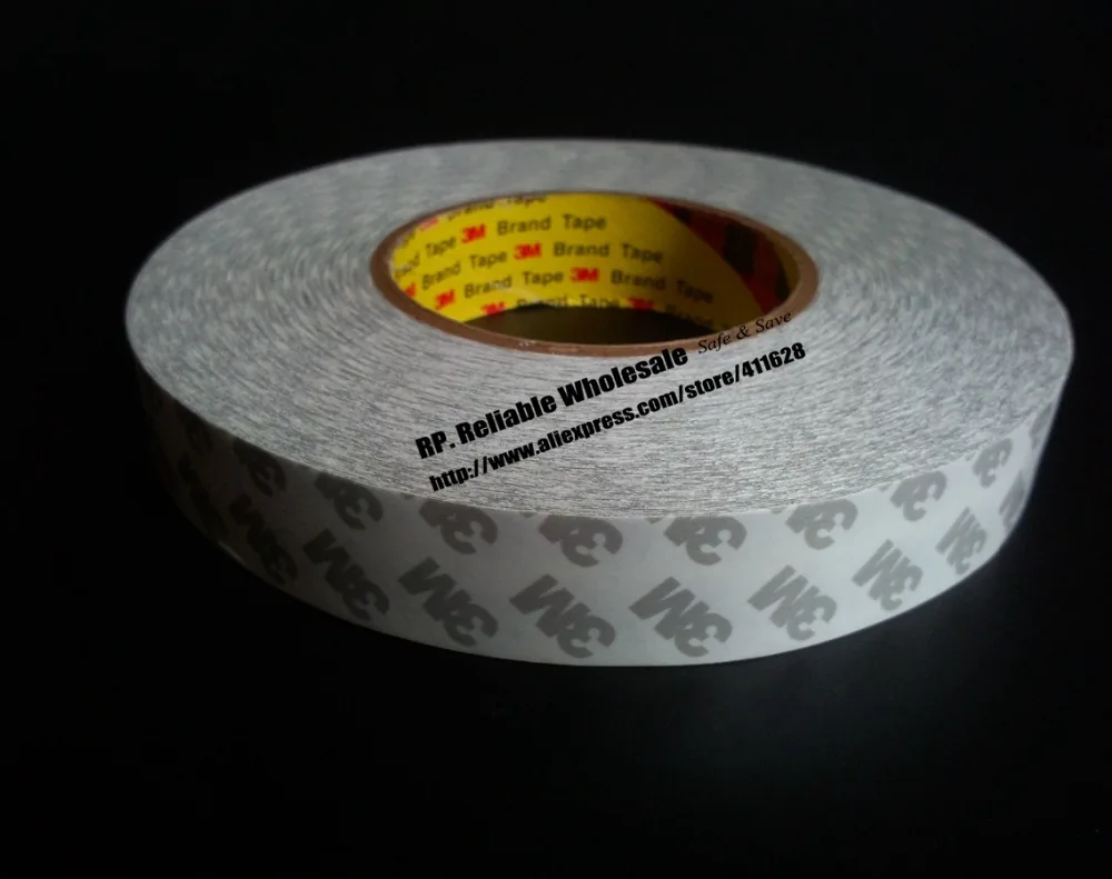 1 Roll 24mm Width 50 Meters Length 3M 9080 Double Sided Adhesive Tape For LCD Screen