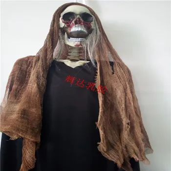 

Top Grade Halloween Horror Tricky Props Patry Bar Decorations Scary Ghost House Broken Bloody Body Foot Body Parts Zombie Corpse