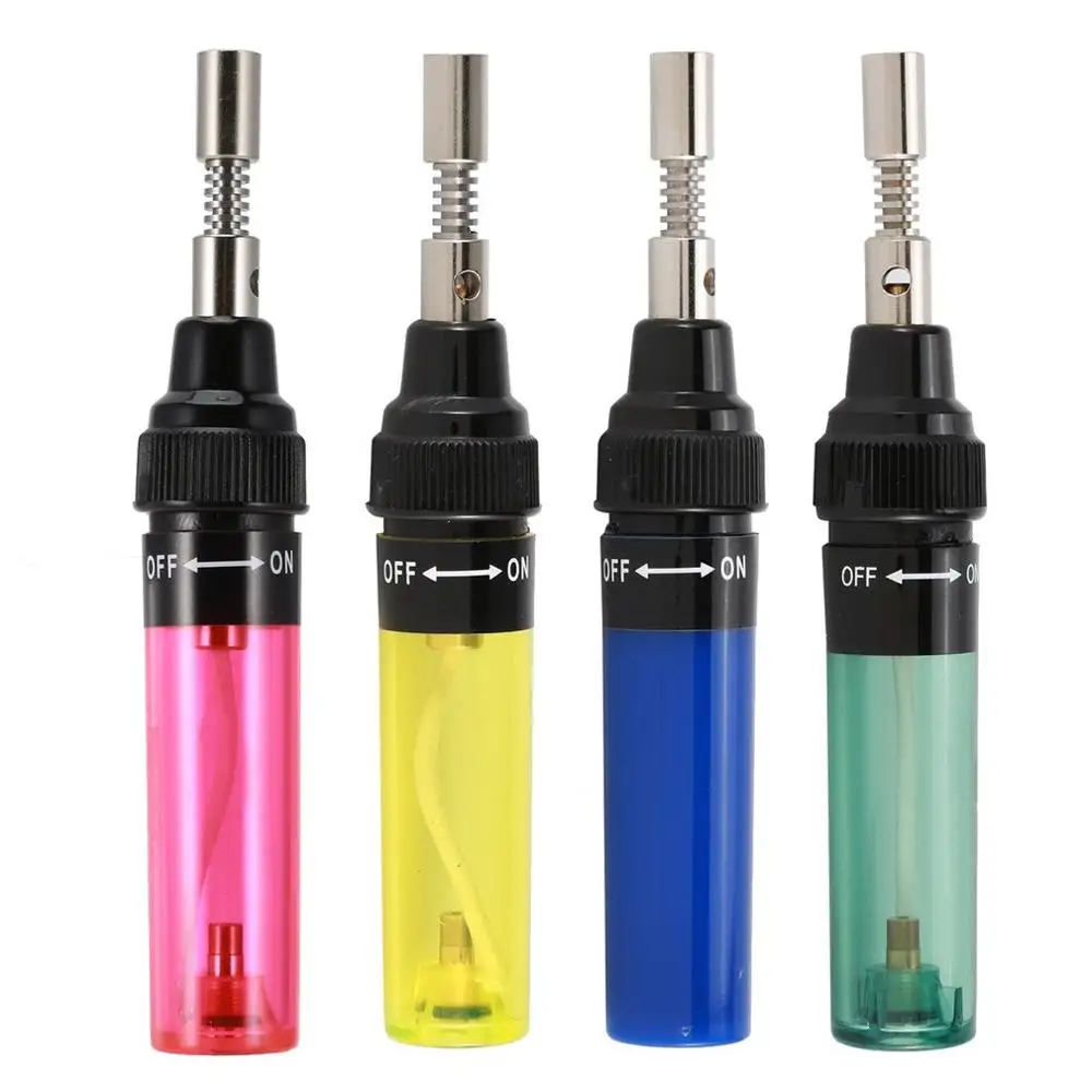 Gas Soldering Iron Tool Set 8ML Portable Butane Gas Electric Soldering Iron Universal Soldering Iron Set Welding Equipment