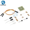 5MM Light LED Blue Simple Flash Circuit DIY Kit Module Transistor 30K Resistance 22UF Electrolytic Capacitors Dupont Cable Board ► Photo 3/6