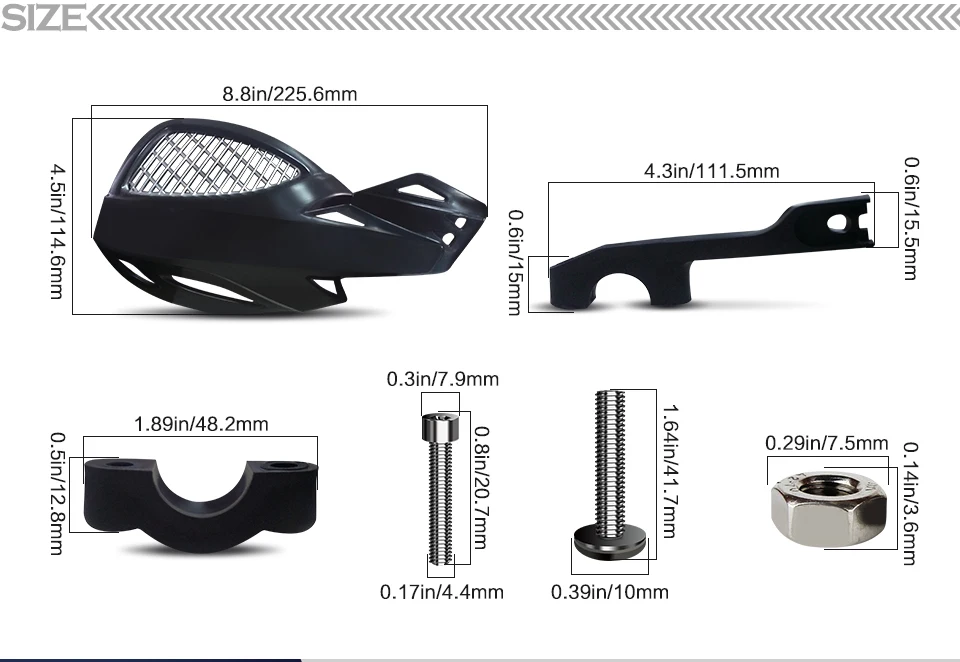 Защита для рук на лобовое стекло защита от холодного ветра экран yamaha mt 03 07 09 xj6 ybr