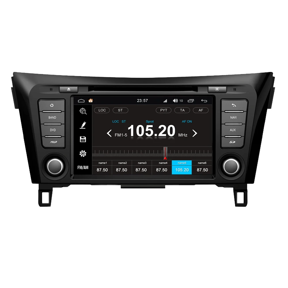 Cheap RoverOne S200 Android 8.0 Car Multimedia Player For Nissan For Qashqai For X-trail Rogue Autoradio DVD Radio Stereo Navigation 1