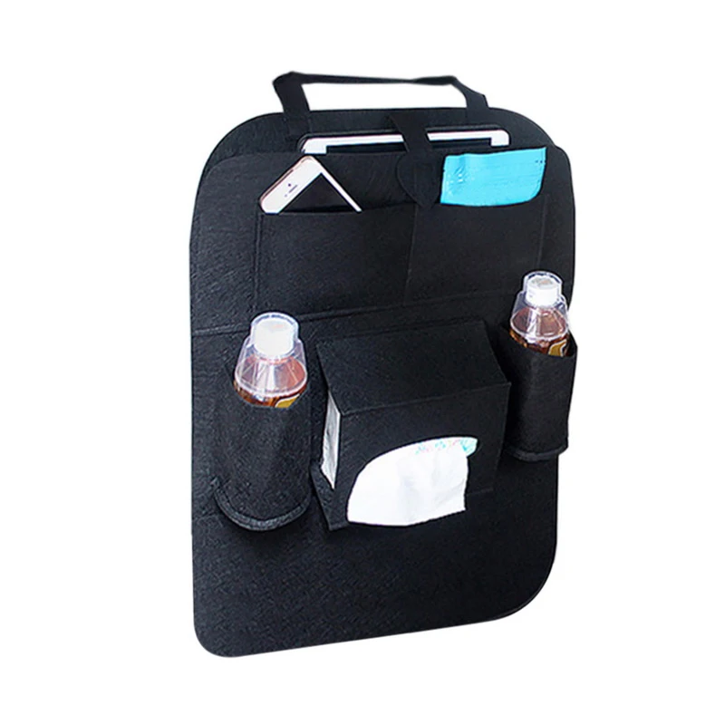 SHUJIN Автомобильная дорожная сумка автомобильный универсальный органайзер на заднее сиденье авто мульти-карманный мусорный ящик для хранения карманного контейнера
