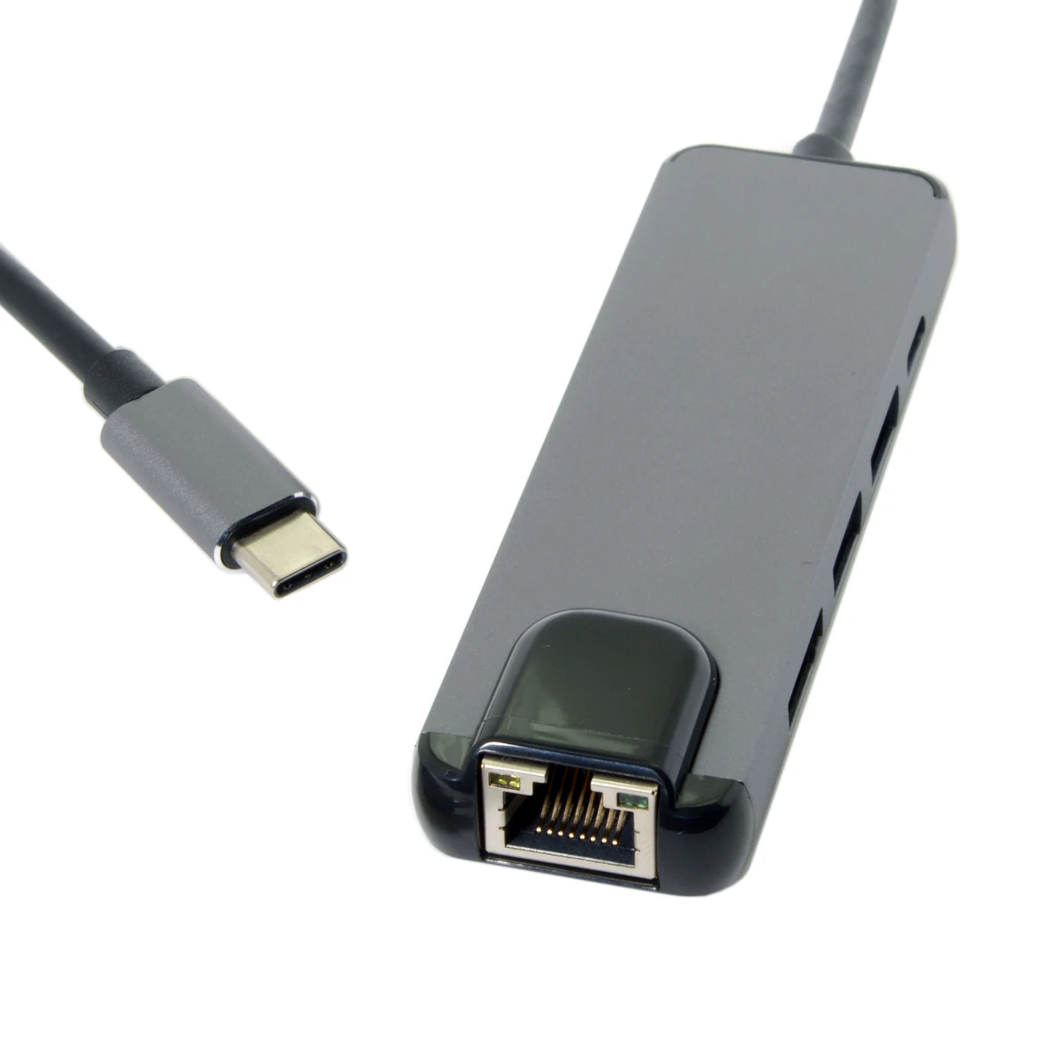 

Cablecc Dual Ports 3.0 Hub & Ethernet USB 3.1 Type-C USB-C Power HDMI Adapter for PC Laptop & Mac book
