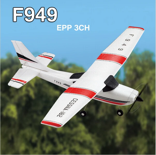 Hot Original WLTOYS F949 RC Remote Control Airplane 2.4GHz 3CH EPP