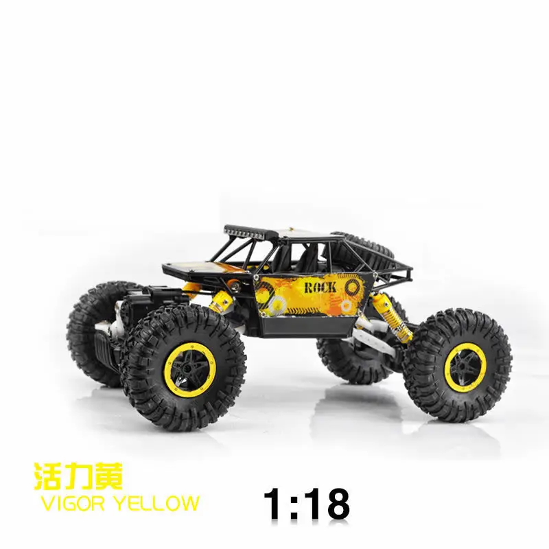 1:18 полноприводная модель внедорожника из сплава металла для скалолазания на