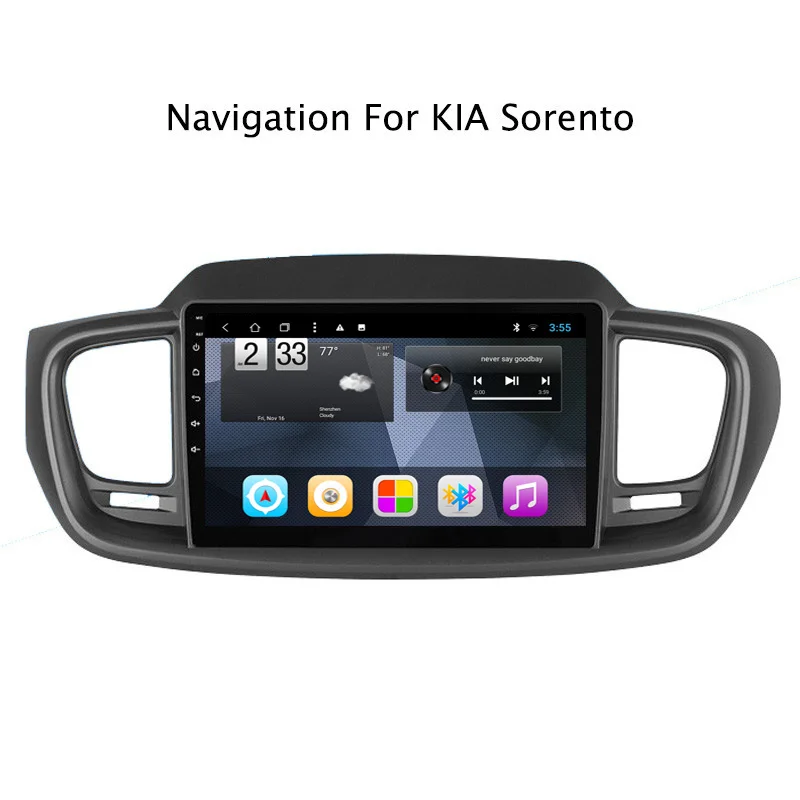 10 1 &quot2G ram 32G rom Восьмиядерный Android 8 автомобильный радиоприемник стерео для Kia Sorento