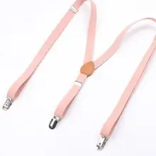 Светло-розовый в форме сердца три плоскогубцы слинг на подтяжках для мужчин и женщин y плечевой ремень кожаный регулируемый ремень клип дикая Новинка