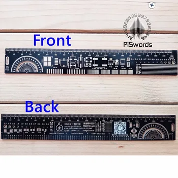 

208mm Multifunctional PCB Ruler Measuring Tool refers to the printed circuit board measure electronic components