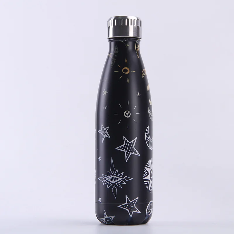 Креативная Изолированная бутылка для воды, бутылка для напитков из нержавеющей стали, бутылка для пива, чая, кофе, термос, бутылка для путешествий, Спортивная бутылка для воды без бисфенола
