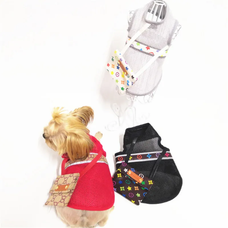 

Dog Cat Harness Pet Adjustable Reflective Vest Puppy Polyester Mesh Harness for Small Medium Dog