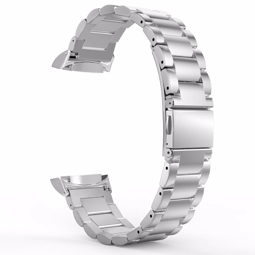 Samsung Gear S2 Watch Band with connector adapter, Stainless Steel