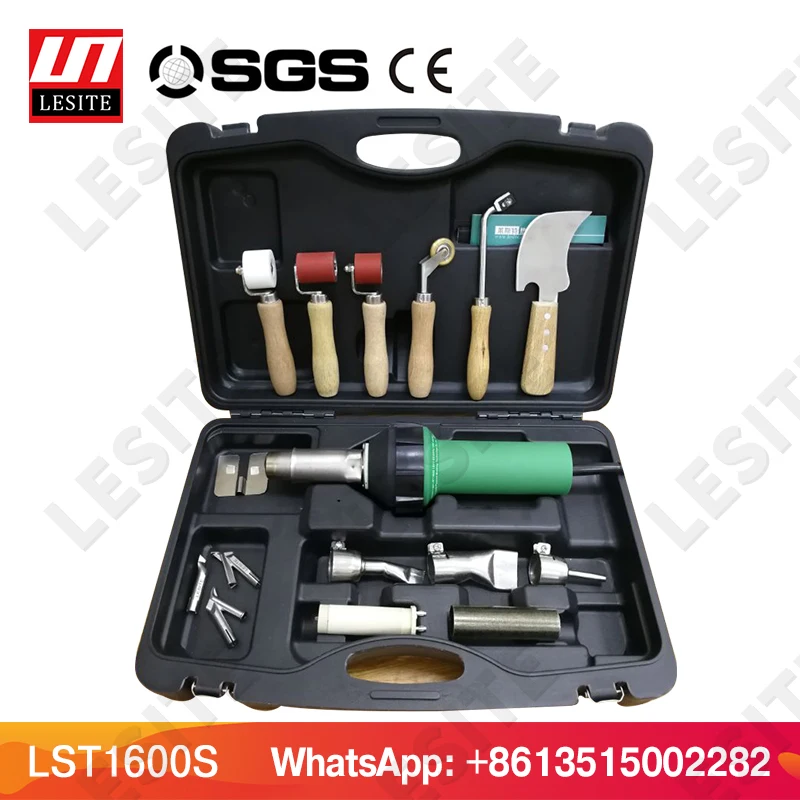 

1600W PLASTIC HOT AIR WELDING GUN WELDRE for PP HDPE TPO PVC ROOF WELDING