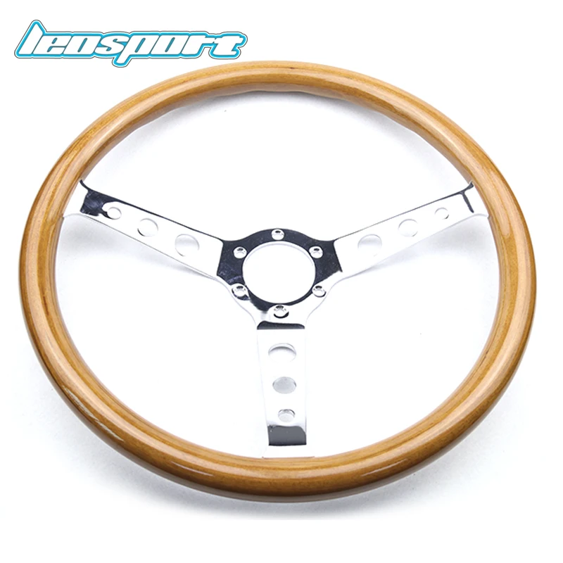 Buy Universal Classic 380mm 15inch Car Wooden Grain