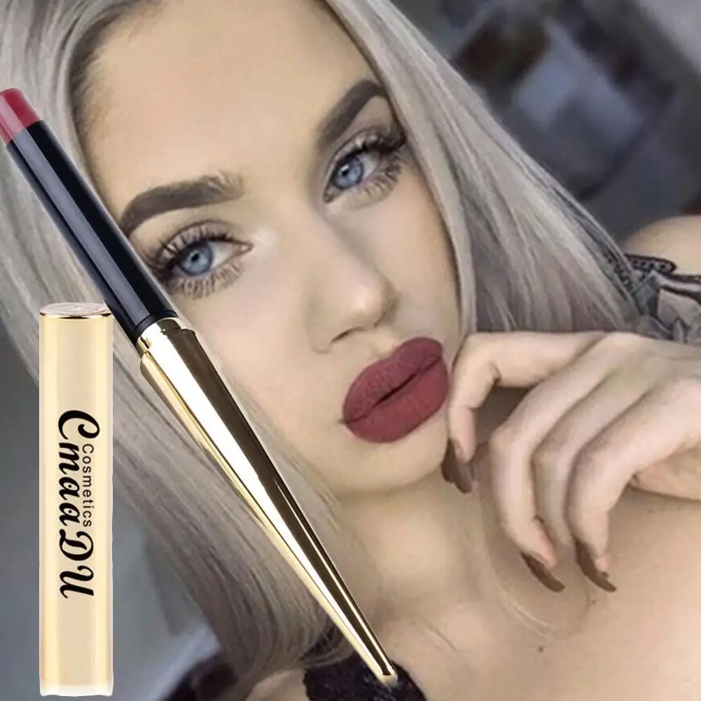 Matte Sexy Nonstick Cup 8 colors Long Lasting Waterproof Makeup Lipstick silky texture durable make up Cosmetic Beauty cmaadu Matte Sexy Nonstick Cup 8 colors Long Lasting Waterproof Makeup Lipstick silky texture durable make up Cosmetic Beauty cmaadu