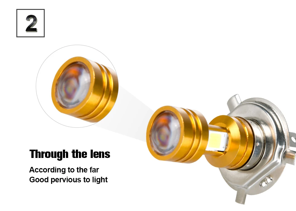 H4 LED COB Motorcycle Headlight Bulb HS1 LED_04