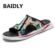 Новые мужские шлепанцы; летние мужские шлепанцы; модные Вьетнамки; Мужские Пляжные шлепанцы для улицы; Sandalias Tong Homme Chaussure