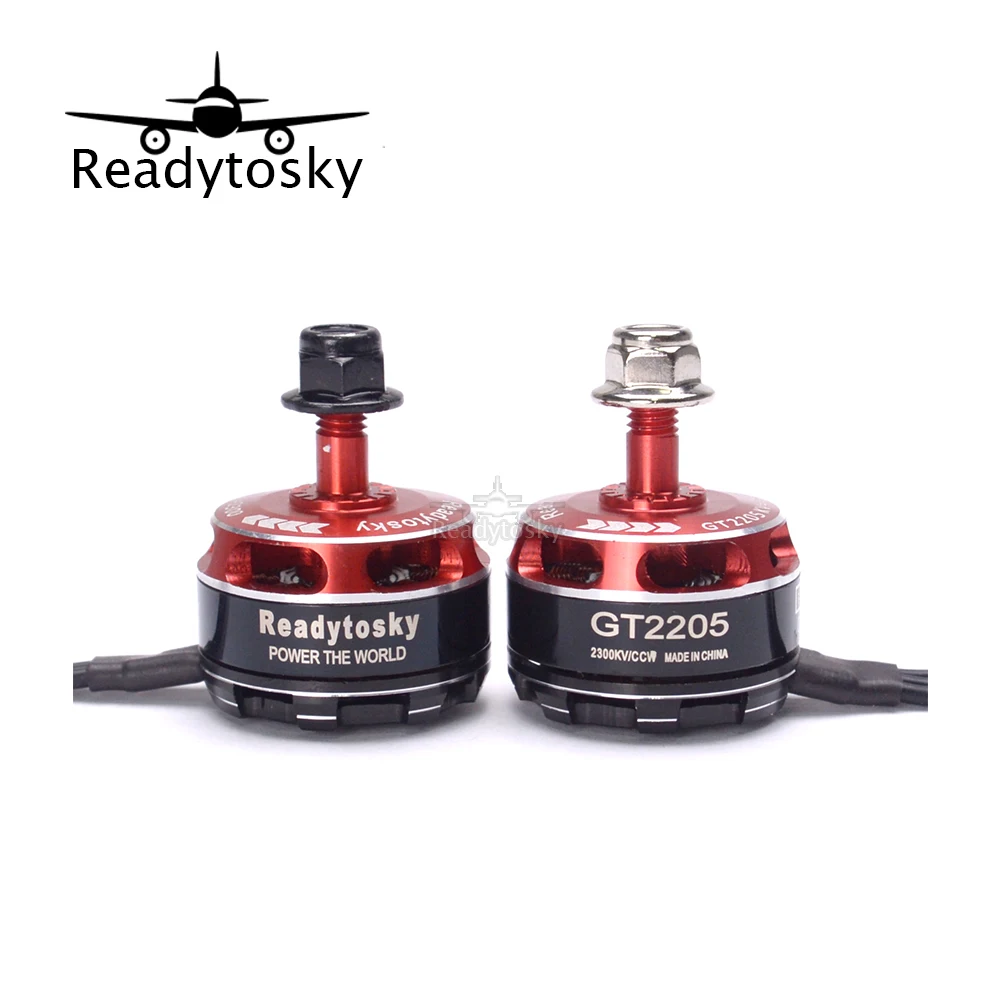 

Readytosky GT2205 2205 2300KV 3-4S Brushless Motor for ZMR250 QAV-X Martian FPV Racing Quadcopter