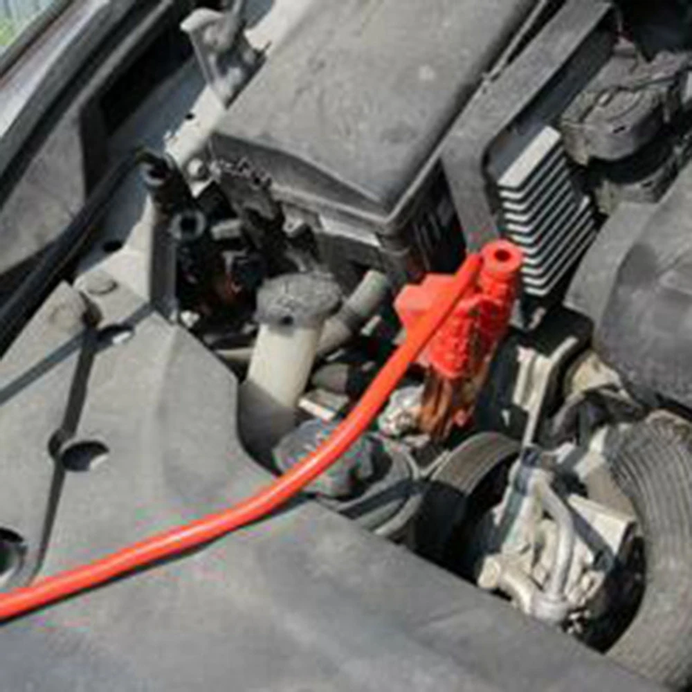 2 M de alambre de cobre Alambre de 500 de servicio pesado, Amp del salto de la batería de emergencia de Cable de batería de coche de puente de línea 2 M de alambre de cobre Alambre de 500 de servicio pesado, Amp del salto de la batería de emergencia de Cable de batería de coche de puente de línea