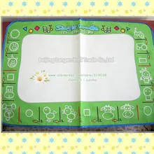 Большой размер 80*56& 75*75 см Американский коврик для рисования водой каракули Мат и 1 волшебная ручка