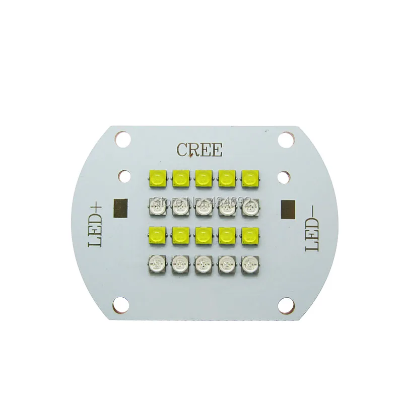 100 Вт Cree XLamp XT E XTE Королевский синий 455 нм + белый 6000 К светодиодный излучатель