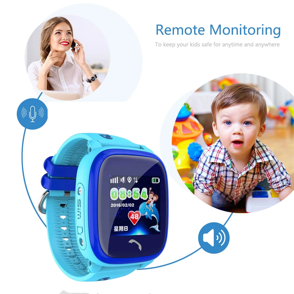 696 DF25 Смарт-часы MTK626D gps Детские Смарт-часы вызова расположение устройства трекер дети Безопасный анти-потеря монитор pk Q50 Q90