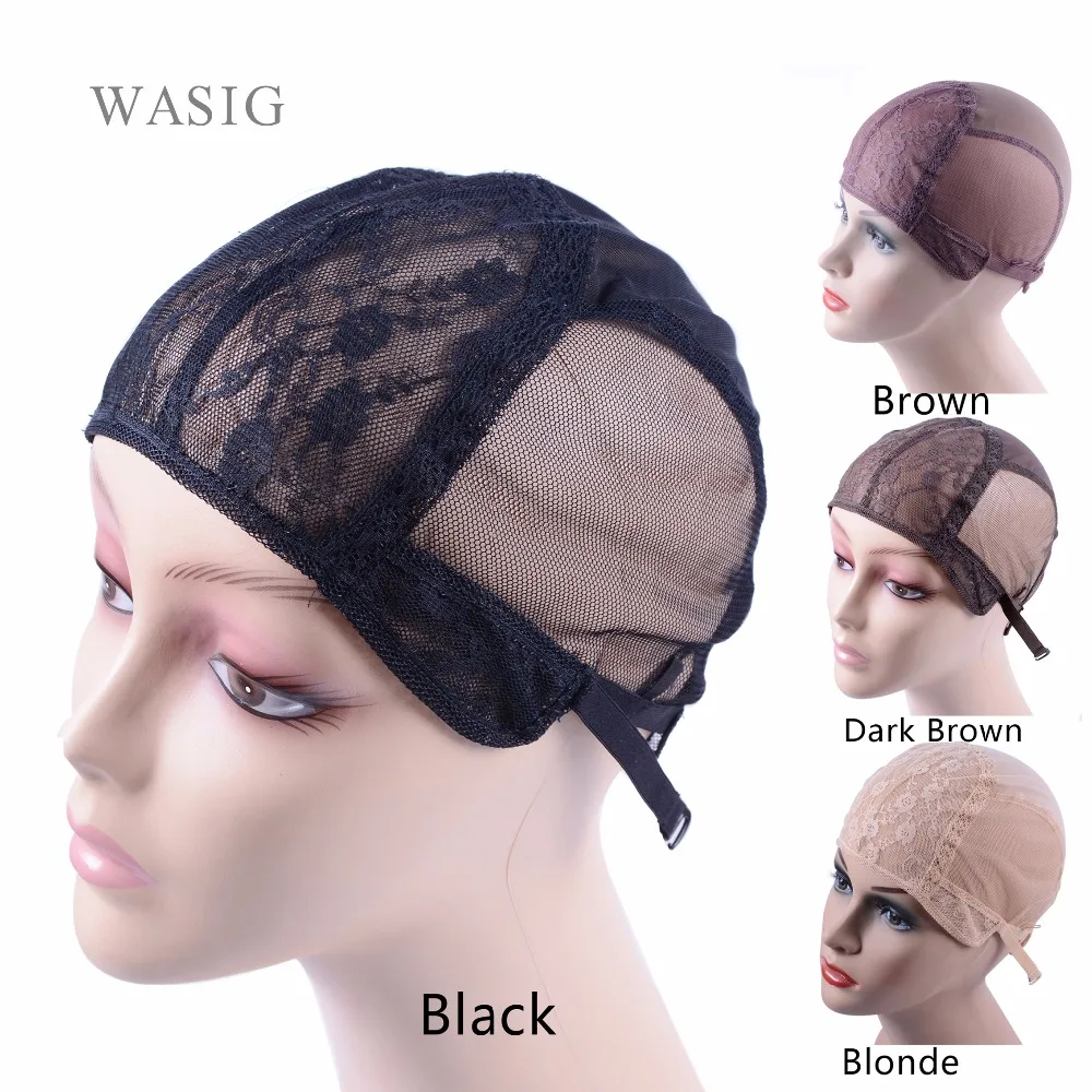 Lace Wig cap for making wigs with adjustable strap on the back weaving cap size S/M/L/XL glueless wig caps hair net hairnets