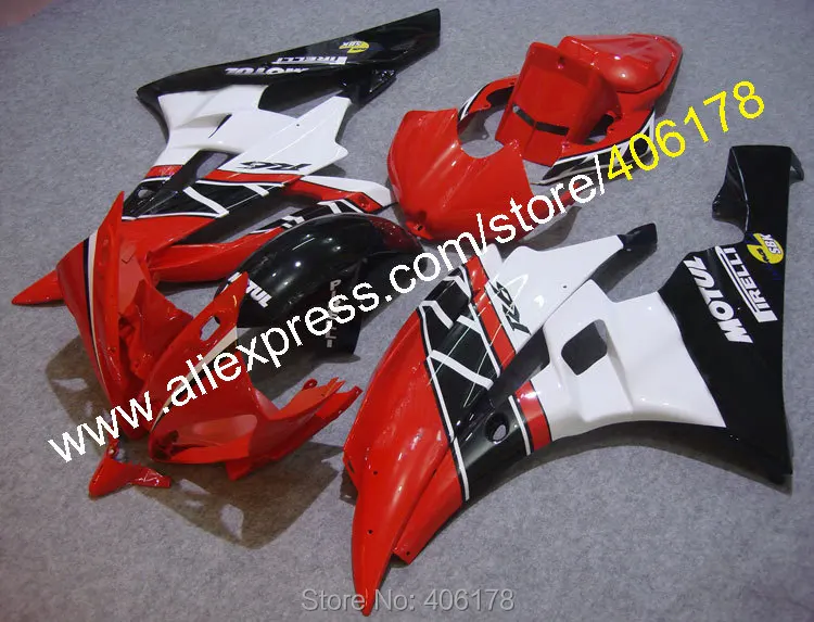 Заказной обтекатель комплект для YZFR6 2006 2007 YZF R6 YZF-R6 06 07 обтекатели части мотоцикла(литье под давлением