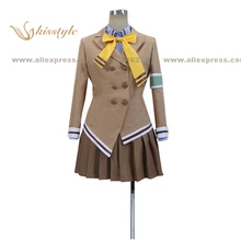 Arpegio Kisstyle Moda de Acero Azul Myoko Uniforme Ropa Cosplay