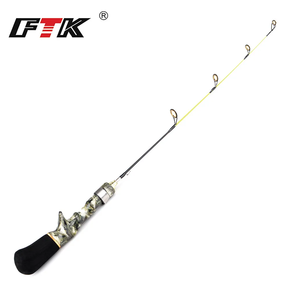 

FTK new 50cm 60cm Winter Ice Fishing Rod C.W.10-20G Ice Fishing Reel Cambo Winter Ice Fishing Rod Soft Rod Carp Fishing