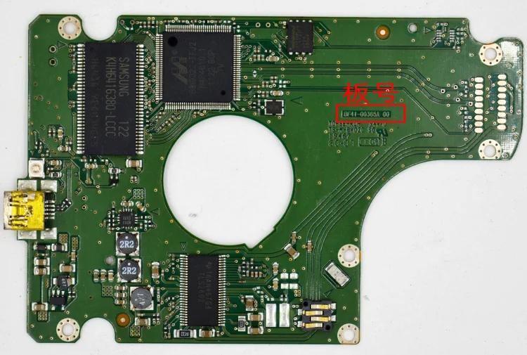 

Free Shipping 1pcs/lot BF41-00365A 00 For HN-M500XBB HN-M500XBB/VP4 USB 2.5" Hard Drive Logic Board