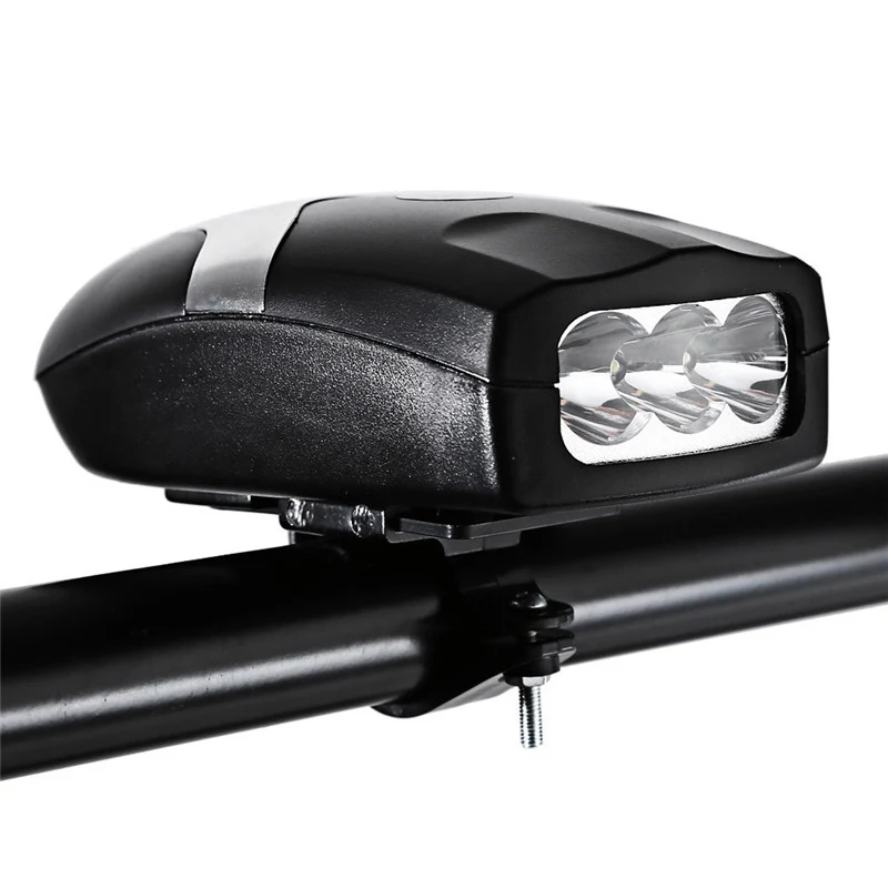 Best Waterproof 3 LED Bike Bicycle Light Universal Front Head Light Cycling Lamp + Electronic Bell Horn Hooter Siren Accessories 0 Best Waterproof 3 LED Bike Bicycle Light Universal Front Head Light Cycling Lamp + Electronic Bell Horn Hooter Siren Accessories 0