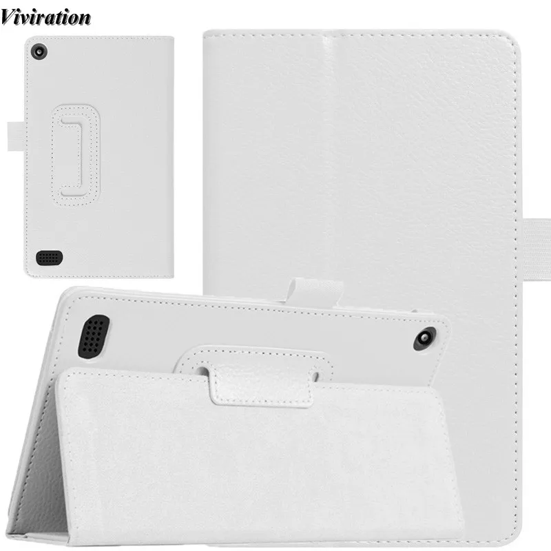 

Fashion Mini PU Leather 7 Inch Netbook Case Skin For Amazon Kindle New Fire HD7 2015 Case Viviration Luxury Flexible Stand Cover