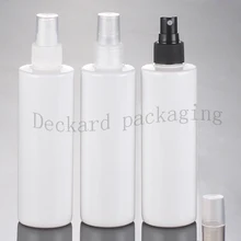 250 мл x 30 Белый косметический распылителей для упаковки косметики, 250cc пустой пластиковый контейнер с животным с опрыскиватель туман насос