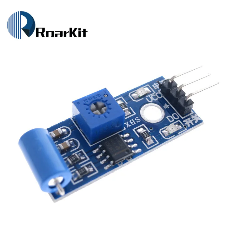 

Free shipping! SW-420 Normally Closed Type Vibration Sensor Module for arduino