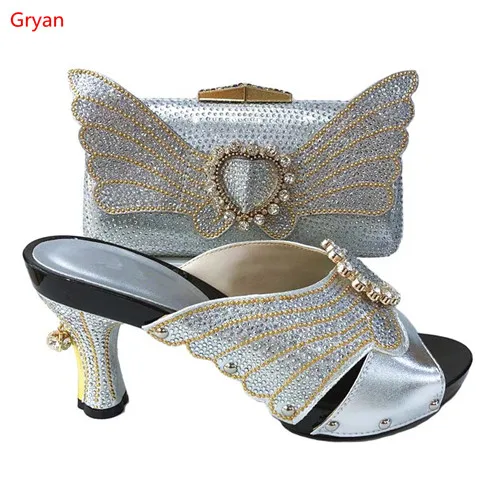 Sacs Assortis Nouveau Italiennes Mis Cm 28 or En Gryan Ensemble Avec Noir Et rouge Italie Chaussures vert argent G8 Royal Femmes Talon bleu Les Sac 2018 9 OqIfw6x