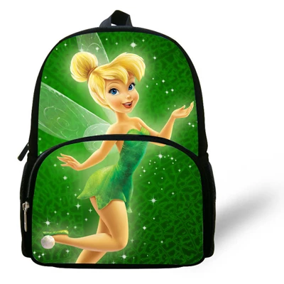 12-дюймовый мультфильм Tinkerbell Рюкзак Дети Сумка Девушки Фея Серебрянка детская школьная сумка Tinkerbell Bolsa Infantil Menina От 1 до 6 лет - Цвет: FB97