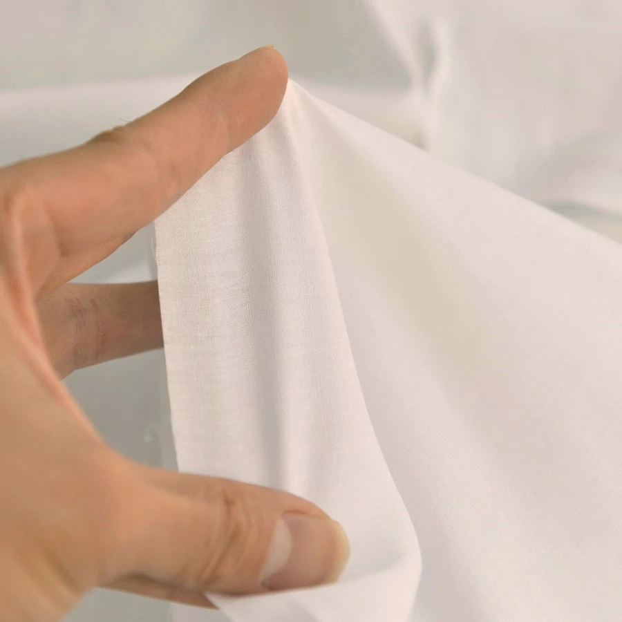 ライクラコットンスカート ライクラコットン生地 ライスホワイトカラー 衣類 下部の裏地 Lining Fabric Cotton Fabriclycra Cotton Fabric Aliexpress