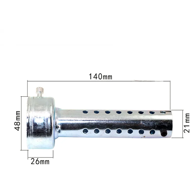 

ZSDTRP Modified motorcycle muffler 48/51 muffler exhaust pipe plug can reduce the back pressure aperture acoustic nozzle core