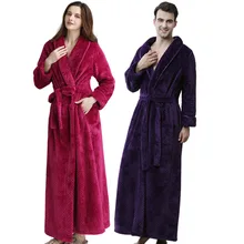 Осенне-зимний халат для пары, кардиган, банный халат, бархатная Повседневная модная Пижама, Женская фланелевая ночная рубашка