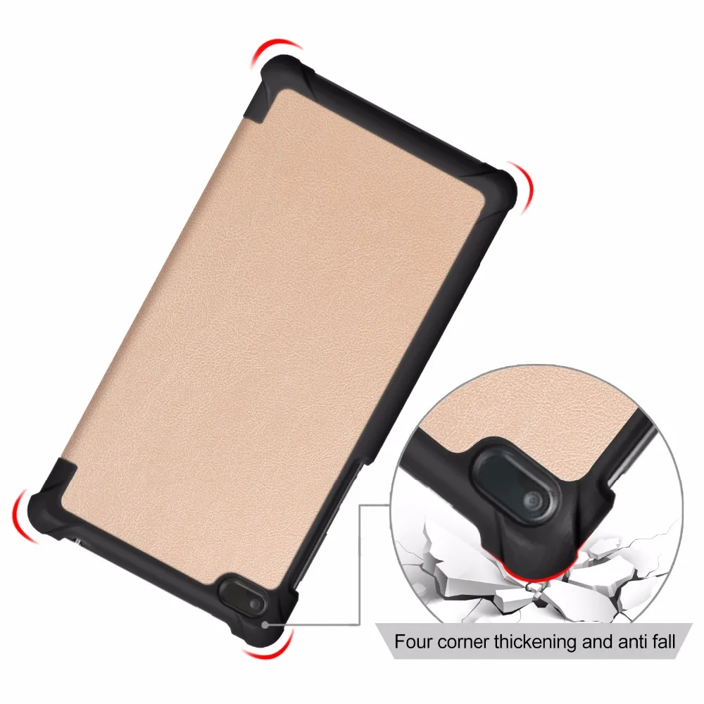 Магнит чехол для lenovo Tab 7 0 дюймов TB 7504F 7504N 7504X Крышка планшета стенд кожаный Tab4