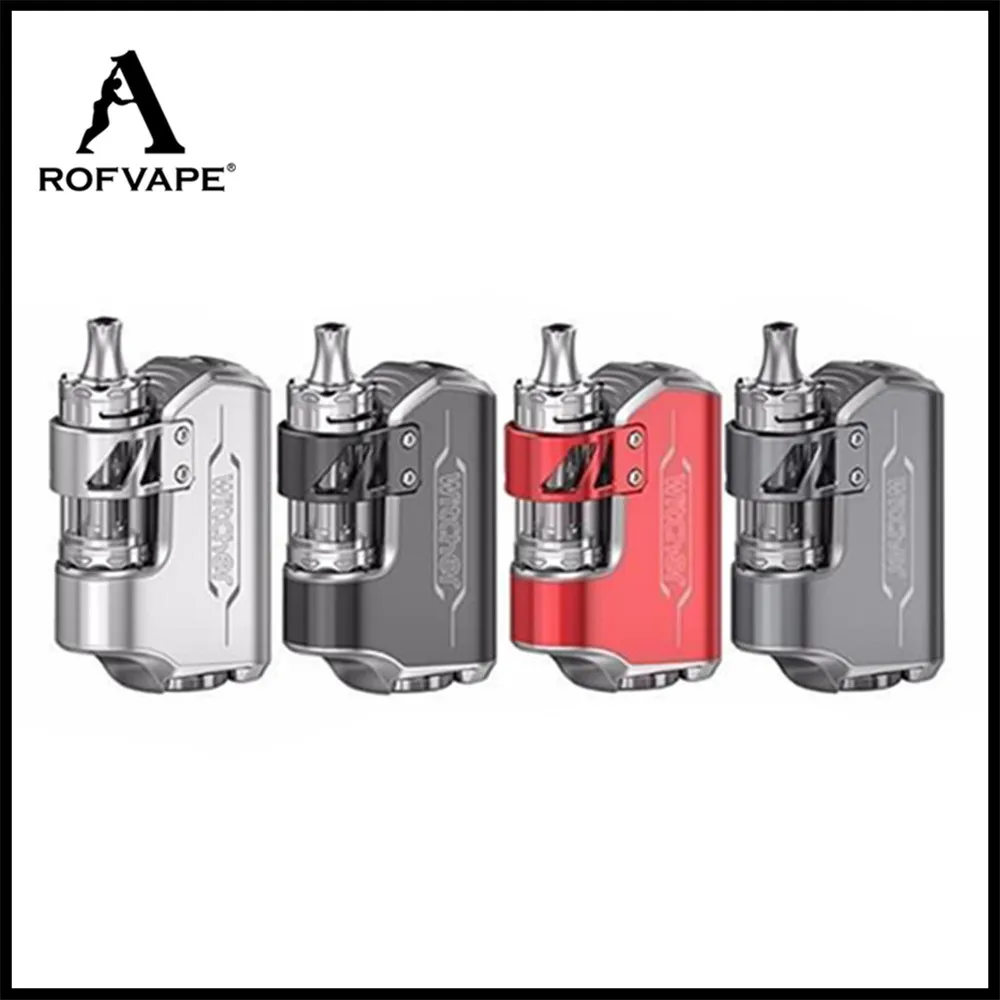 

Original Rofvape Witcher 75W Electronic Cigarette Kit 5.5ML Capacity fit 22mm 25mm Diameter Atomizer Witcher Box Mod Kit