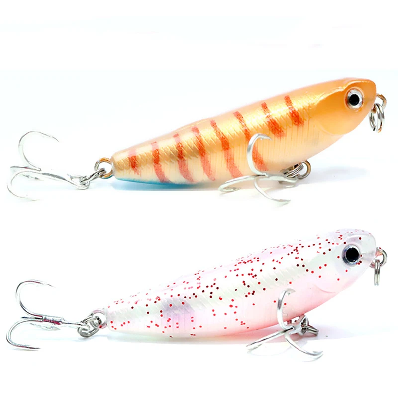

Mini floating fishing bait water surface pencil word dog 50mm5g fishing bait